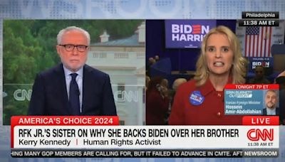 WATCH: CNN Interview With Kerry Kennedy Disrupted By Maniacal Screaming In Background As Protestor Is Removed