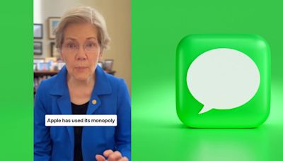 Elizabeth Warren on green texts: Apple is ruining relationships