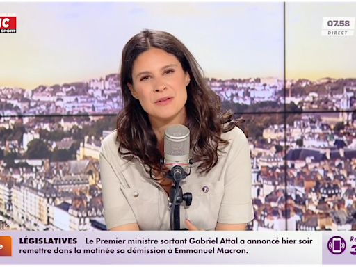 Apolline de Malherbe embêtée par un départ dans sa matinale sur RMC : la journaliste prise par l'émotion en direct (VIDEO)