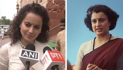 'Unreal shamelessness': Kangana Ranaut criticised for promoting her movie outside parliament