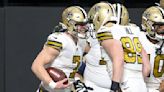 Saints will be wearing their gold helmets, not black alternates, against the Rams