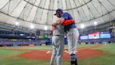 Rays’ Zach Eflin receives his 2022 NL championship ring from Phillies