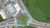 台南「這路段」師法圓環設計 優化人車分流動線 減少交通事故