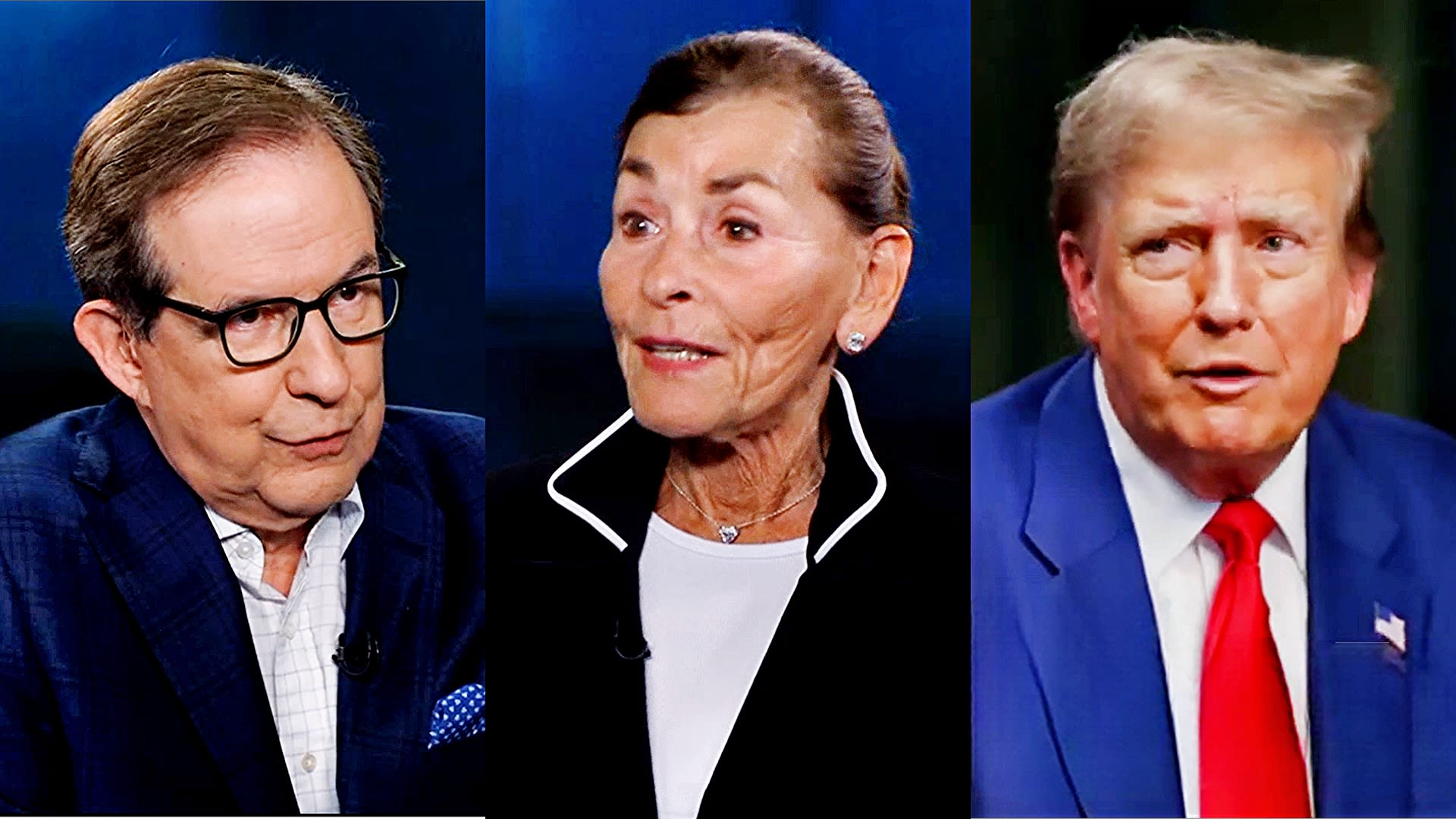 Chris Wallace Straight-Up Asks Judge Judy ‘What Do You Think Of Donald Trump As President?’