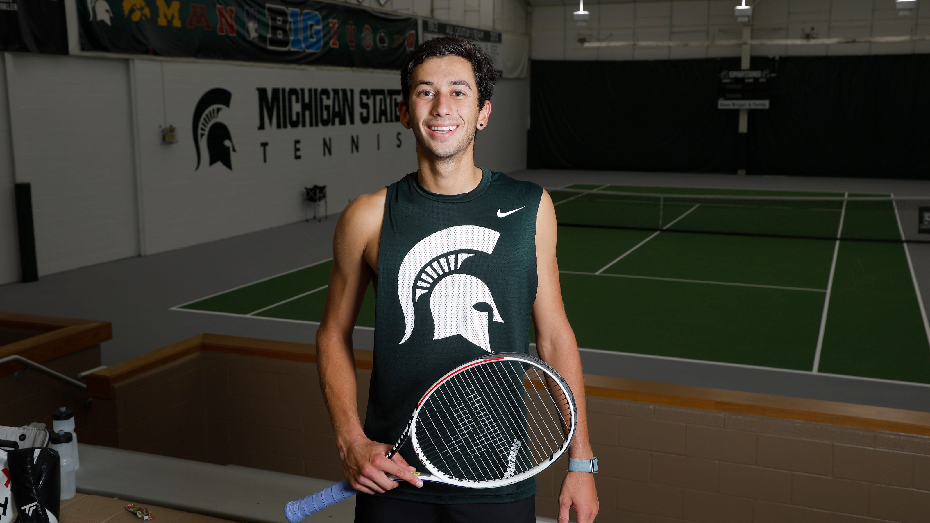 Michigan State's Baris falls in NCAA tennis singles semifinals