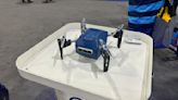 Cypher’s inventory drone launches from an autonomous mobile robot base