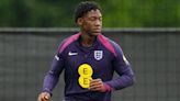 Fans heap praise on Mainoo for 'skinning' Gomez in England training