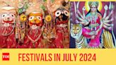 Festivals in July 2024: From Gupt Navratri, Jagannath Yatra to Guru Purnima, check list - Times of India