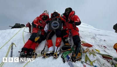 Hampshire: Man climbs Everest to raise money for Southampton hospital