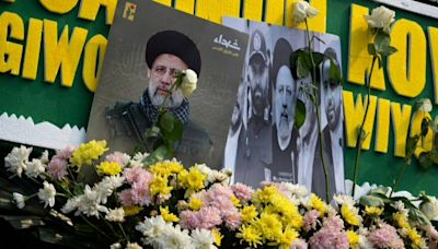 Inician las honras fúnebres del presidente de Irán, con procesiones le dan el último adiós