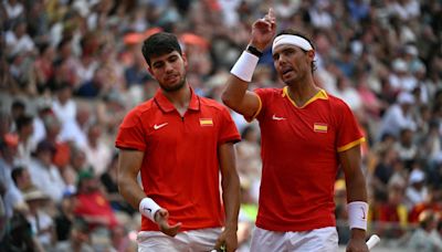 Após Paris-2024, Rafael Nadal e Carlos Alcaraz jogarão juntos novamente na Copa Davis