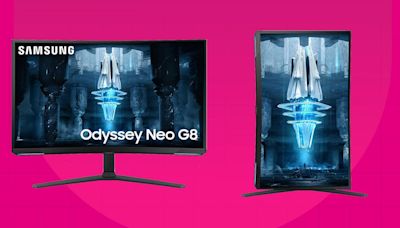 Save $400 on the Samsung Odyssey Neo G8 32-inch monitor at Best Buy for anti-Prime Day