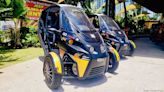 Tech firm debuts rental electric vehicle
