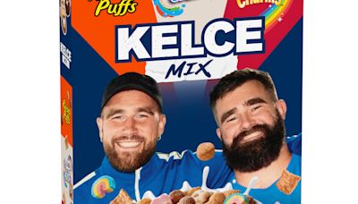 Travis and Jason Kelce team up with General Mills to create Kelce Mix Cereal: Here's what it is