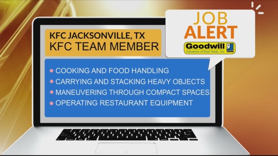 JOB ALERT: KFC in Jacksonville needs a team member