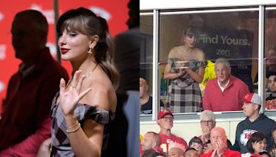 Taylor Swift Attends Chiefs vs Saints NFL Game, Cheers for BF Travis Kelce; Quashes Breakup Rumours: WATCH