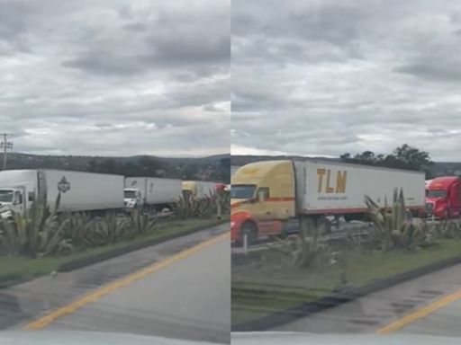 Accidente en la autopista México-Querétaro provoca caos vial con 17 kilómetros de fila