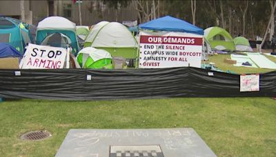 UCSD Pro-Palestinian encampment | Day 2