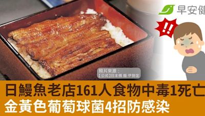 日鰻魚老店161人食物中毒1死亡！金黃色葡萄球菌4招防感染…手機也別再這樣用