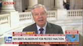 Lindsey Graham Rips Biden for Being ‘Afraid’ of Protesters and the ‘Hamas Wing of the Democratic Party’