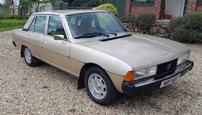 UK’s rarest cars: 1977 Peugeot 604, one of only eight left