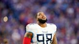 Report: Suspended Bills OL Bobby Hart says Titans’ Jeffery Simmons spit on him