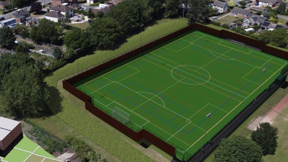 Horncastle school's 3G pitch plans approved, despite objections