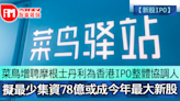【新股IPO】菜鳥增聘摩根士丹利為香港IPO整體協調人 擬最少集資78億或成今年最大新股 - 香港經濟日報 - 即時新聞頻道 - iMoney智富 - 股樓投資
