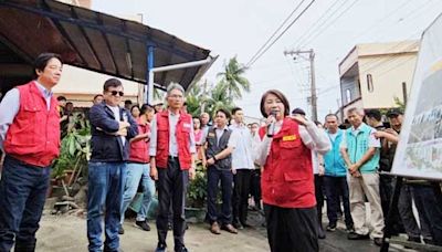 南台灣豪雨成災 賴清德：縣市淹水是中央問題、不分黨派合作解決