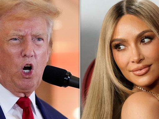 'She Only Did That To Be Cool In Hollywood': Trump Bitterly Snipes At Kim Kardashian