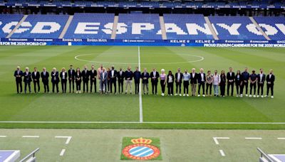 La FIFA visita el estadio del Espanyol para el Mundial 2030