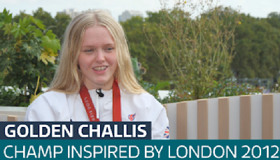 Ellie Challis describes surreal moment of winning gold at Paris Paralympics - Latest From ITV News