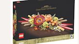 This dried flower LEGO set makes the perfect Thanksgiving centerpiece