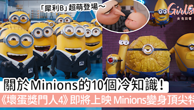 關於Minions的10個冷知識！《壞蛋獎門人4》即將上映，Minions變身成頂尖特務！ | GirlStyle 女生日常