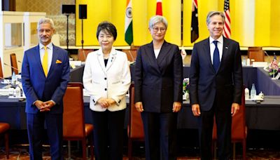 Quad foreign ministers decry dangerous S. China Sea actions