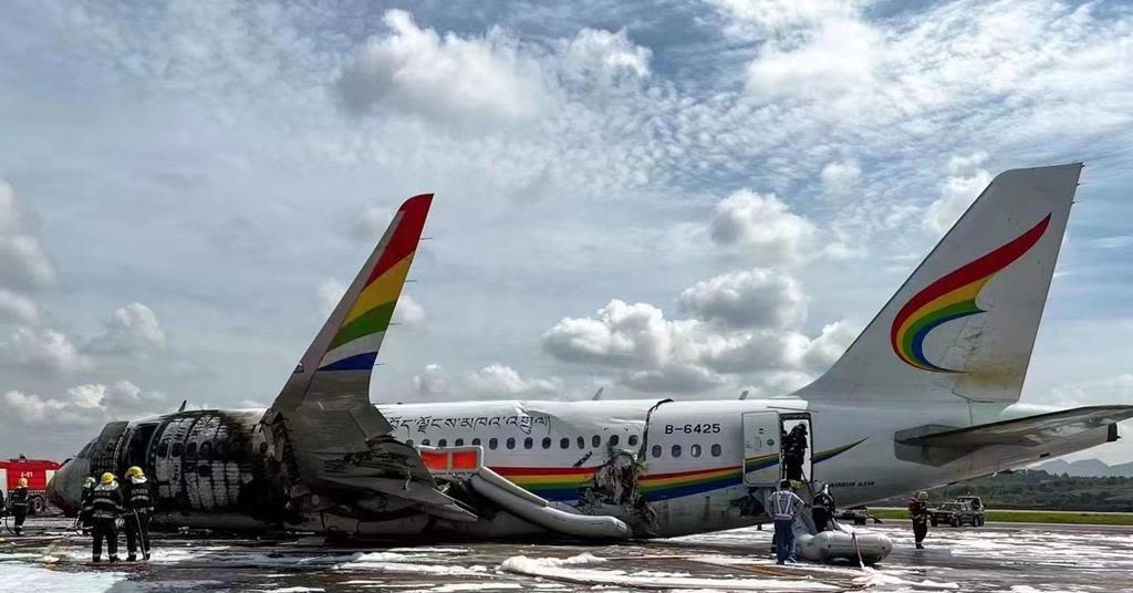 Falling object 'distracted’ pilot before Tibet A319 excursion