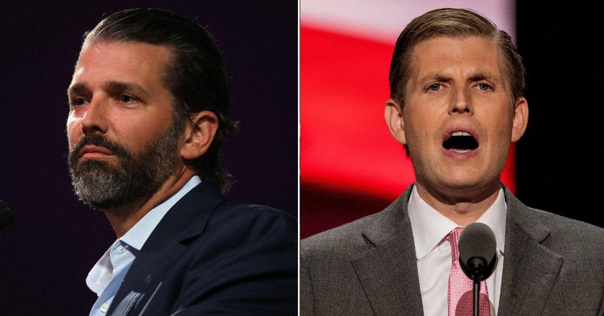 'Keep the John Boltons of the World Out': Donald Trump's Eldest Sons Don Jr. and Eric Vet Prospective Hires for Transition Team