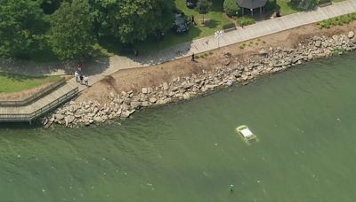 Submerged car pulled from Lake St. Clair, 15-year-old helps save driver