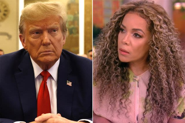 “The View” cohost Sunny Hostin jabs Donald Trump for allegedly 'farting up a storm' during trial