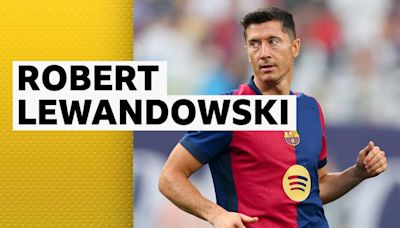 Robert Lewandowski: Barcelona striker back to fitness