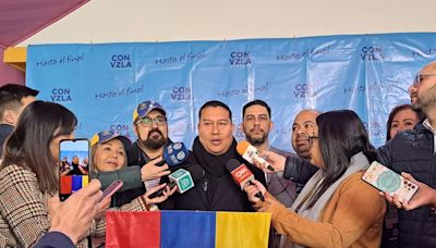 Comando de Edmundo González en Chile llama a venezolanos en el país a ejercer su derecho a voto en las elecciones presidenciales - La Tercera