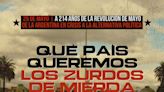 La izquierda organiza una charla-debate bajo la consigna “Qué país queremos los zurdos de mierda” | apfdigital.com.ar