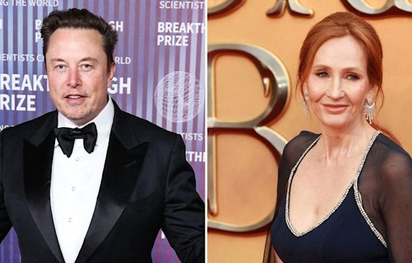 Elon Musk Says He Agrees With J.K. Rowling's Anti-Trans Rant But Suggests 'Also Posting Interesting...