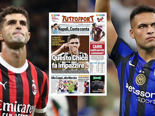 Tuttosport: ‘Milan, here’s your Lautaro’ – ‘Super Pulisic’ in red-hot form