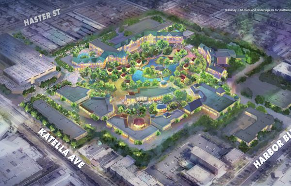 Maps show how Disneyland's massive expansion may change the park