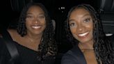 Simone Biles Twins with Sister Adria at Comedy Show: 'Sister Date Night'