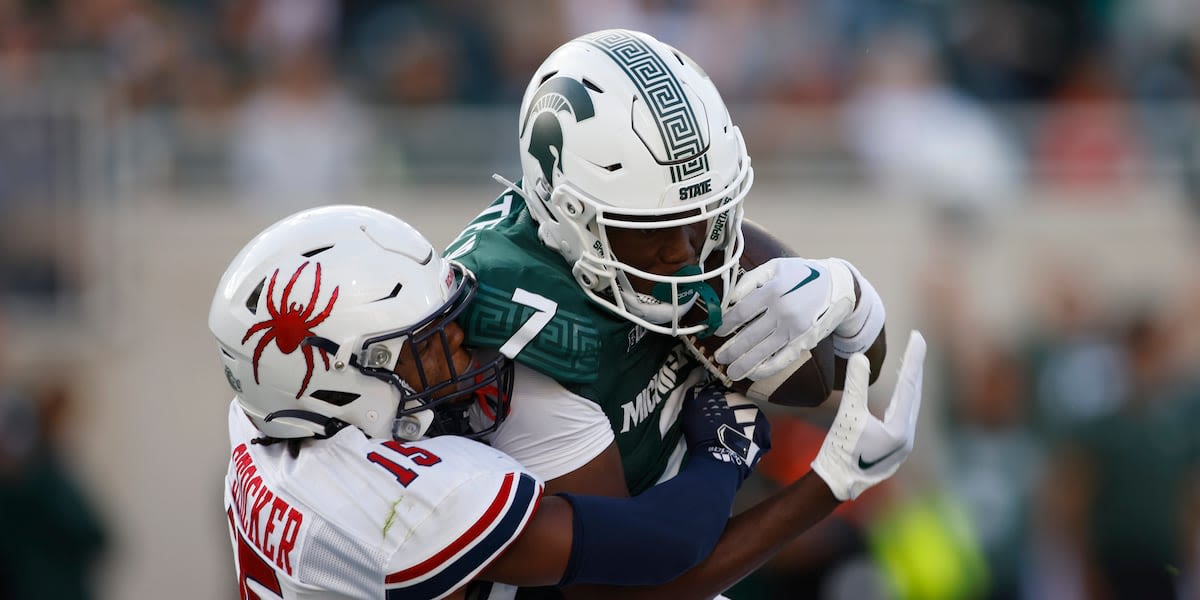 MSU WR Antonio Gates Jr. enters the transfer portal