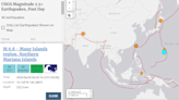 6.8 magnitude earthquake registered near Mariana Islands; so far no tsunami threat issued