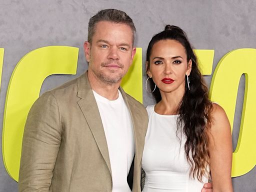 Matt Damon Discusses Working With Wife Luciana on 'The Instigators'