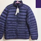 日本品牌 Uniqlo 特級極輕羽絨 羽絨衣/ 羽絨外套 (男)- 深紫色-S- 新-原價2490